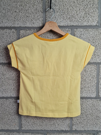 T-shirt met bloem 128