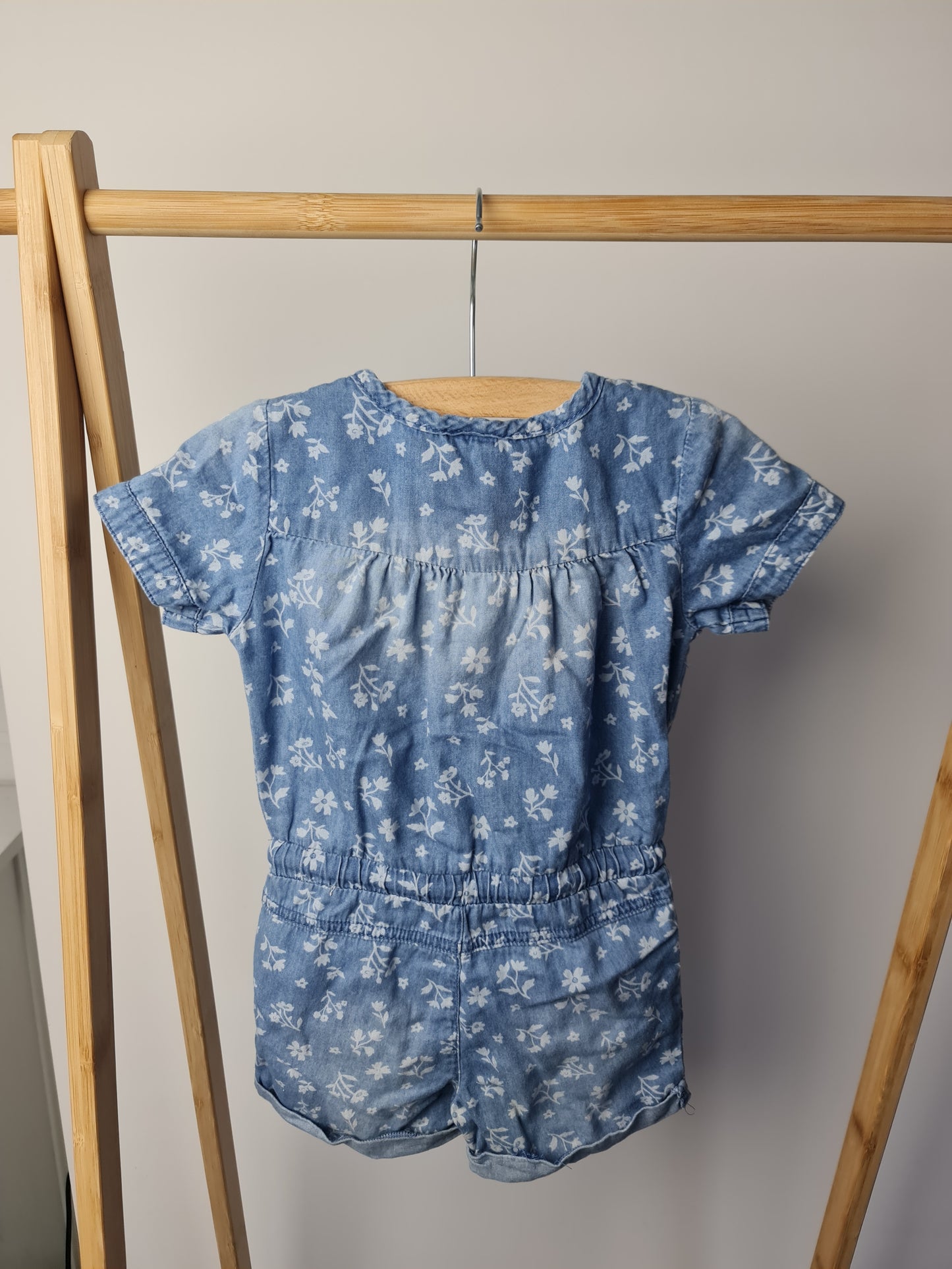 Playsuit met bloemen 80 Hema