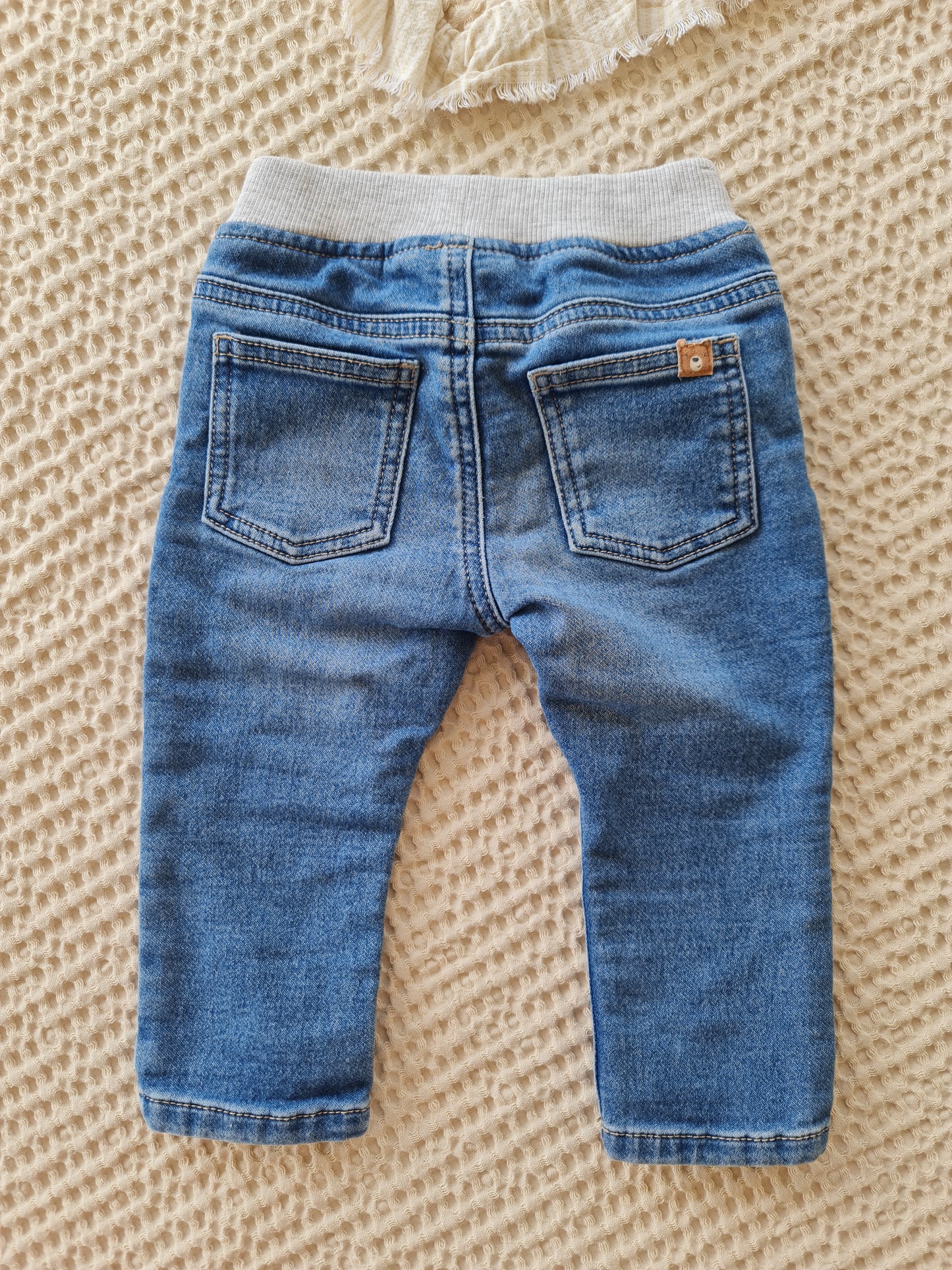 Broek met elastische band 80 C&A