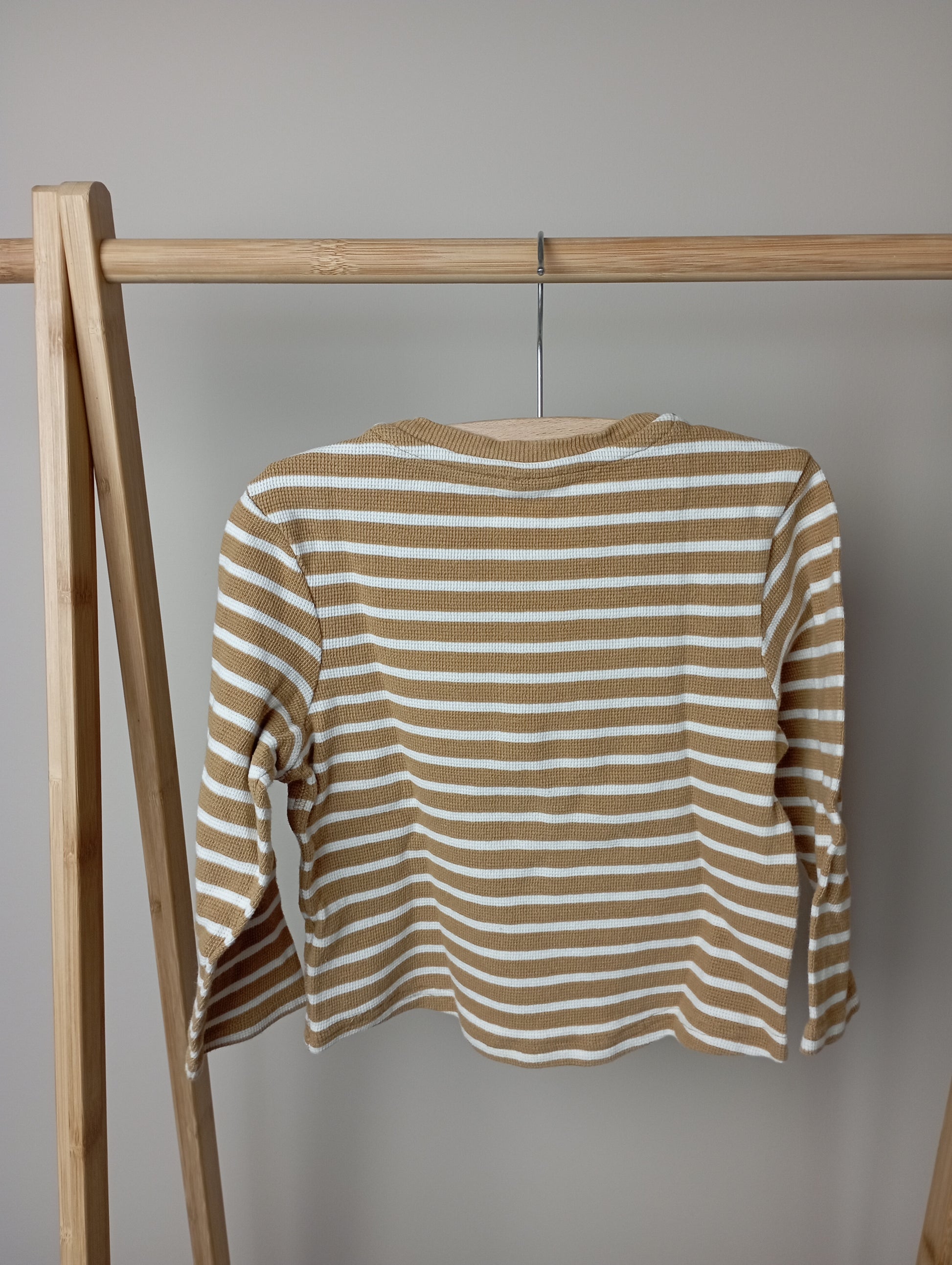 Longsleeve met strepen 86/92 Hema