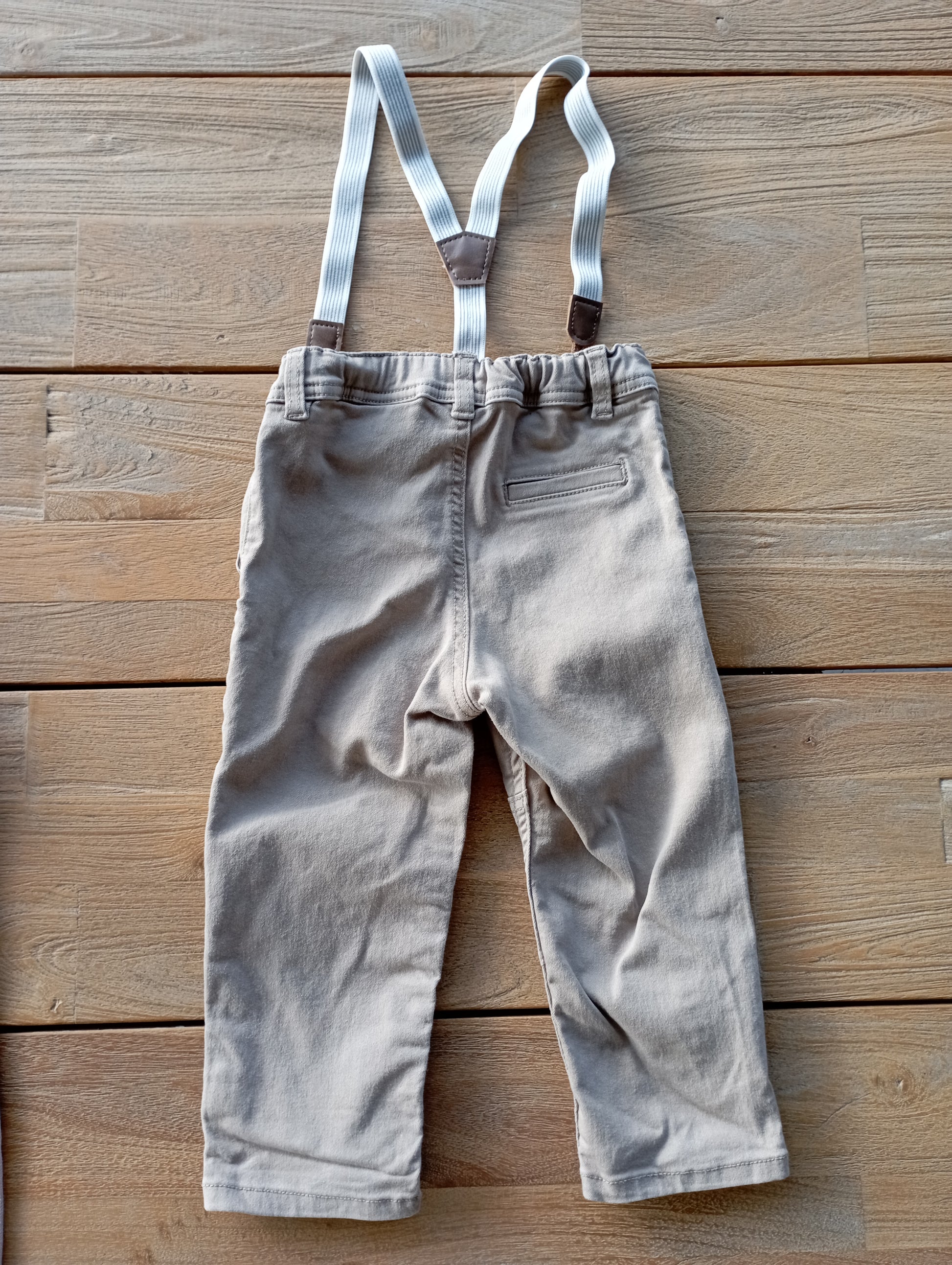 Broek met bretellen 92 H&M