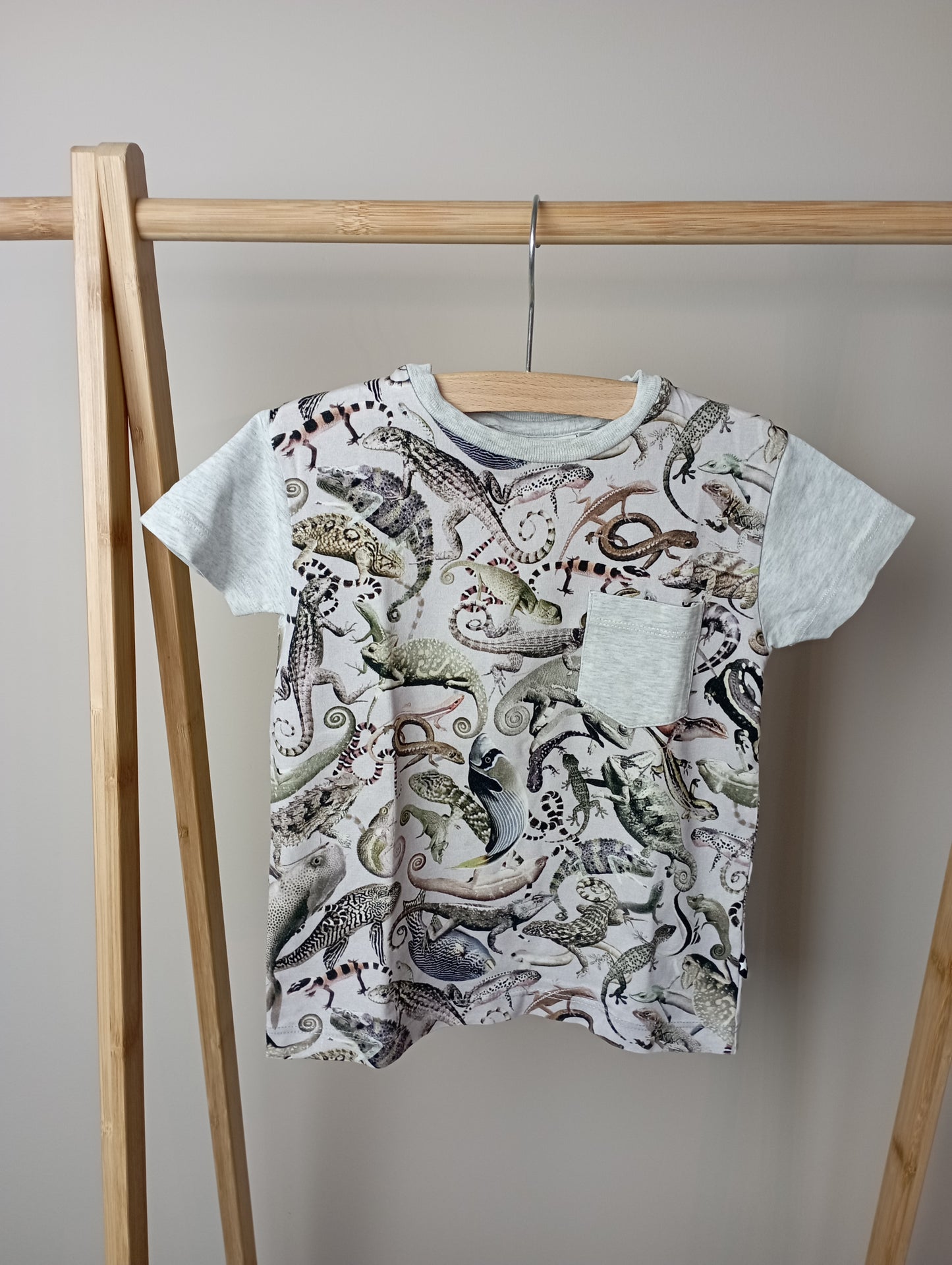 T-shirt met reptielen 92 Molo